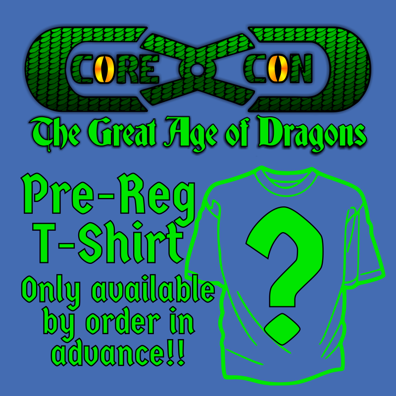 PreReg Shirt 2020 CoreCon 13 PreReg Shirt 2020 CoreCon 13