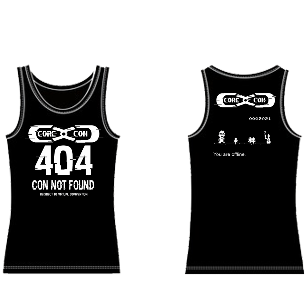 CoreCon 404 Con Not Found tank top